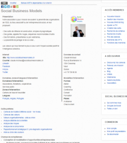 Annuaire des prestataires de Social Business Models